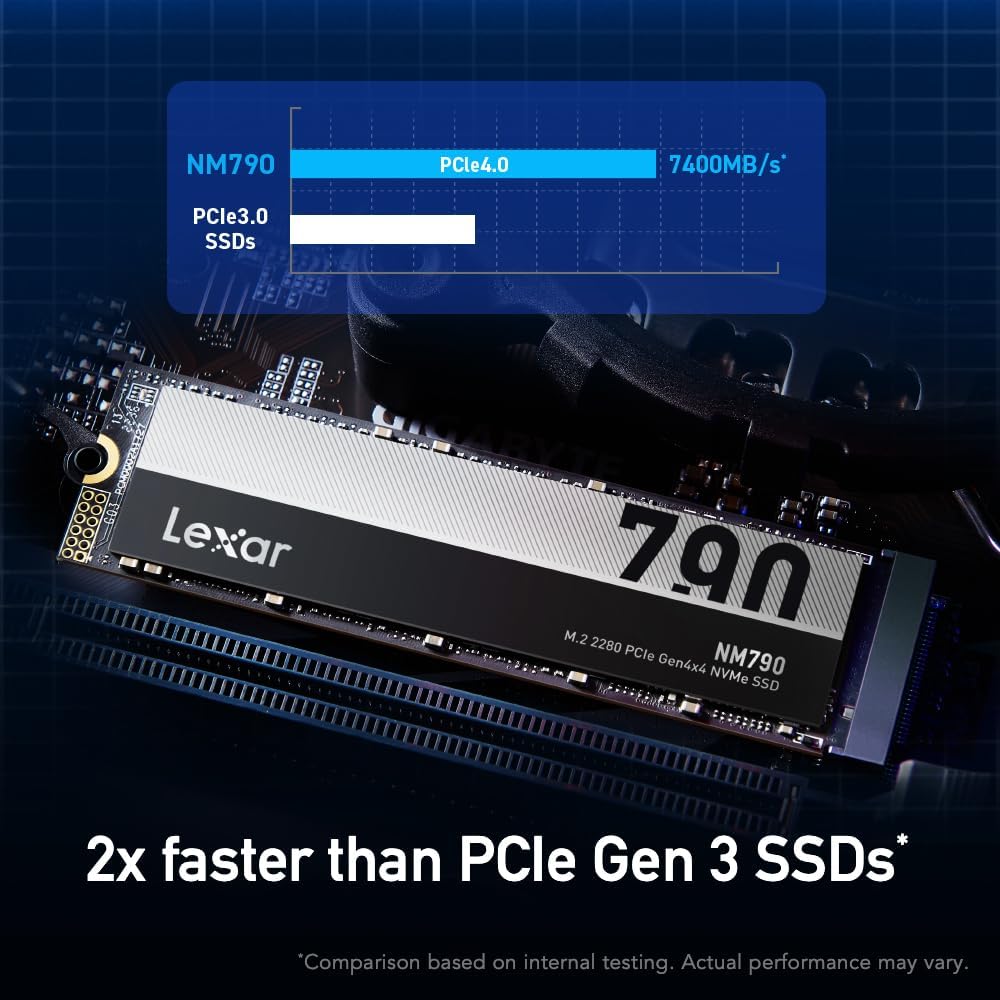 Lexar M.2 NVME SSD 1TB NM790 Lexar M.2 NVME SSD 1TB NM790